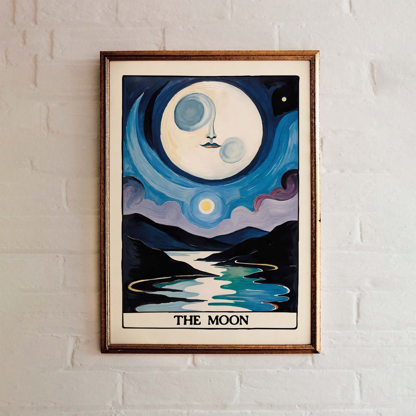 Dreamlike Moon Wall Art Print