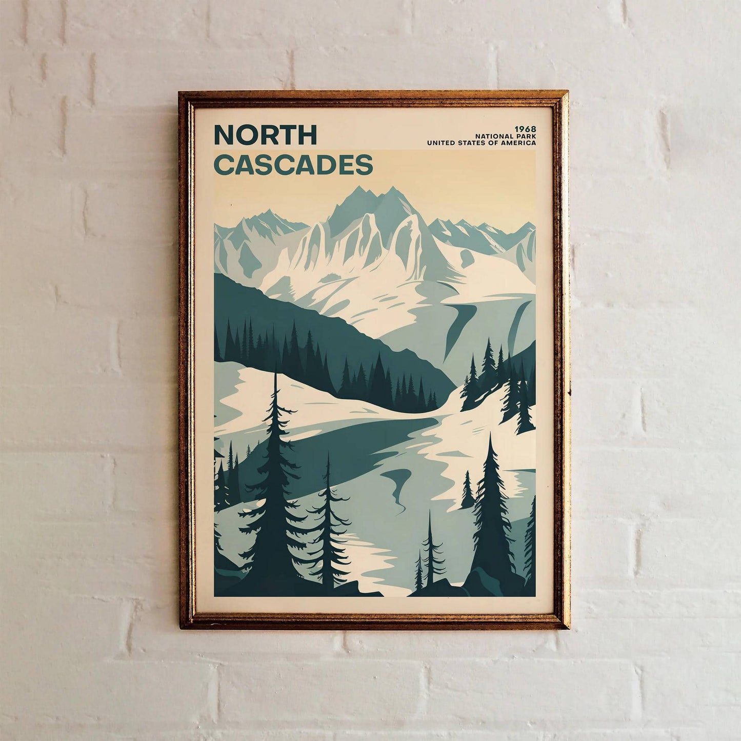 North Cascades National Park Poster