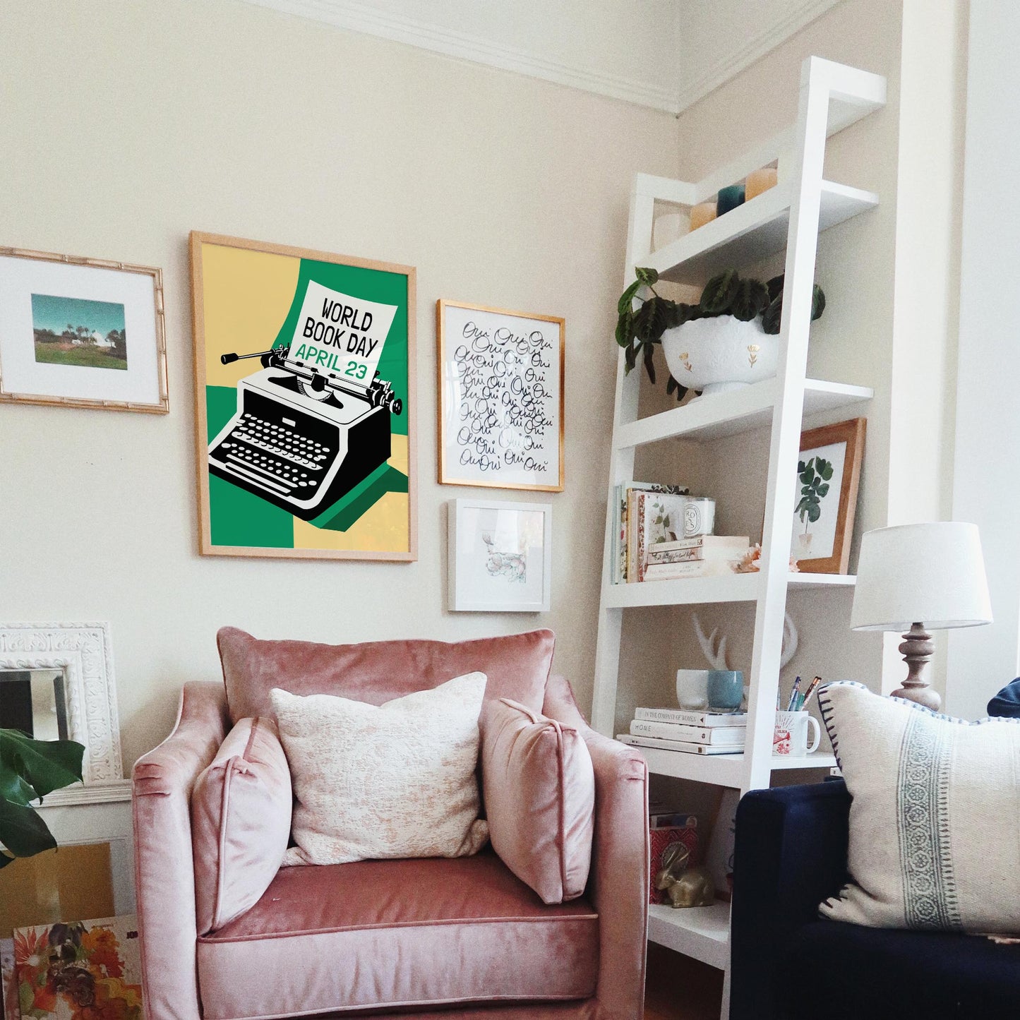 World Book Day Typewriter Poster