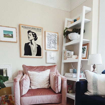 Manhattan Opera Portrait Poster