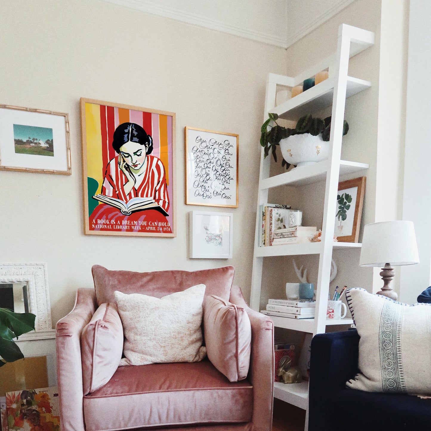 Book Lover Poster Print