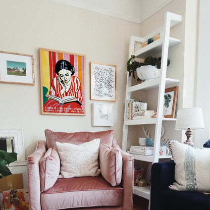 Book Lover Poster Print