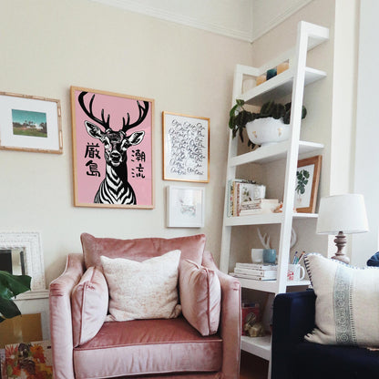 Miyajima Island Deer Wall Art