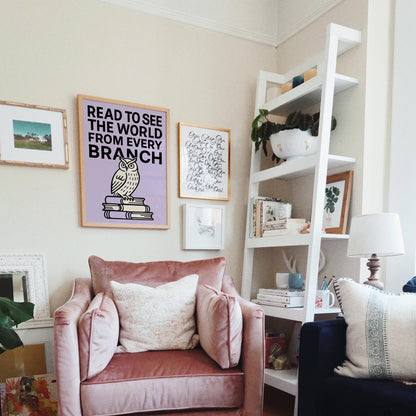 Read More Owl Poster