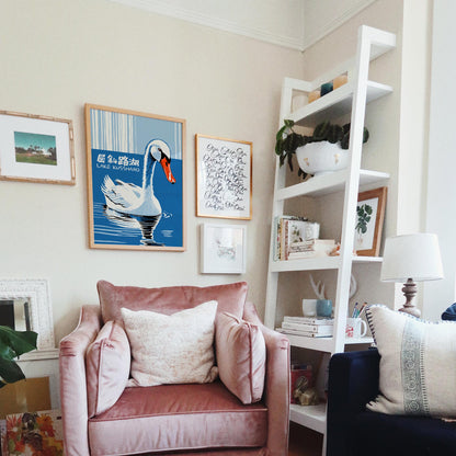 Lake Kussharo Swan Wall Art