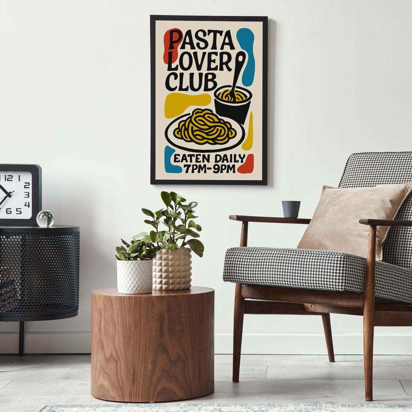 Pasta Lover Club Poster