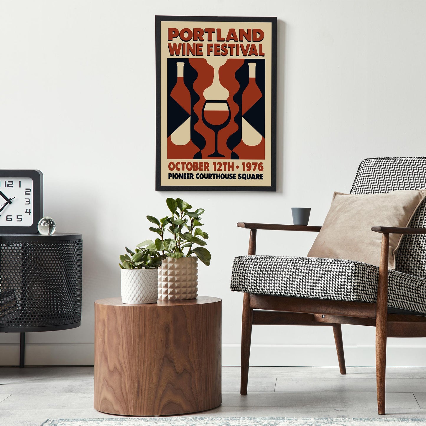 Portland Wine Festival Poster