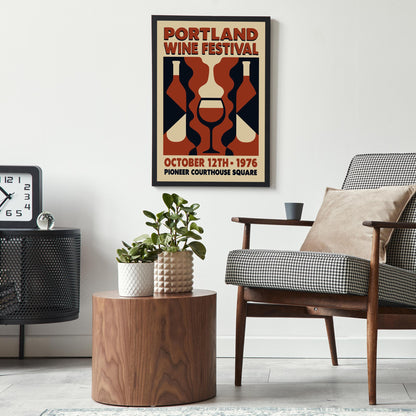 Portland Wine Festival Poster