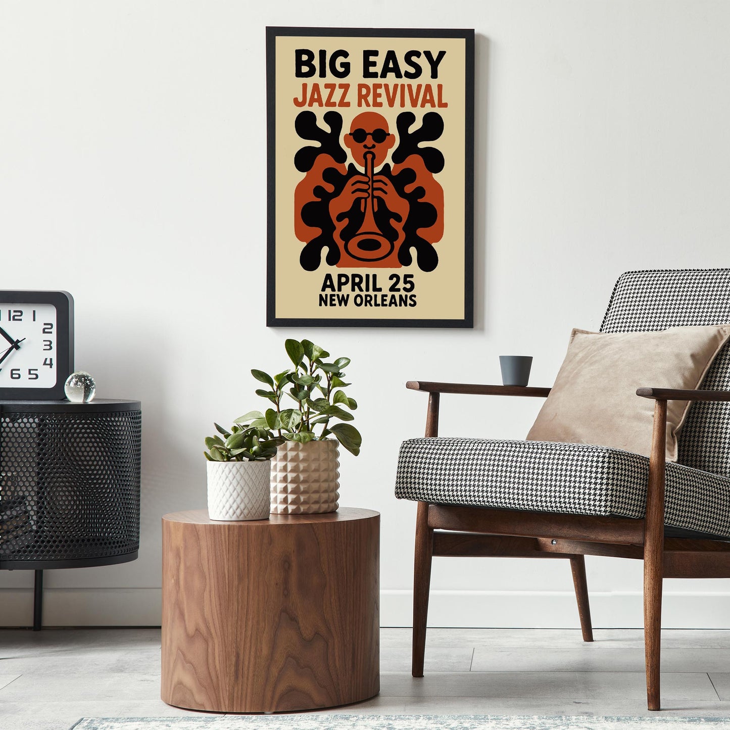 Big Easy Jazz Poster