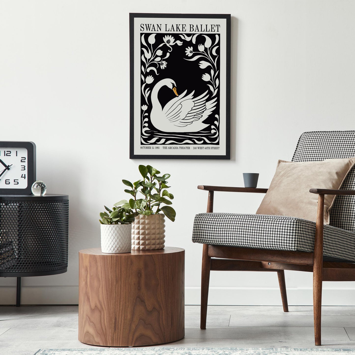 Swan Lake Ballet Poster