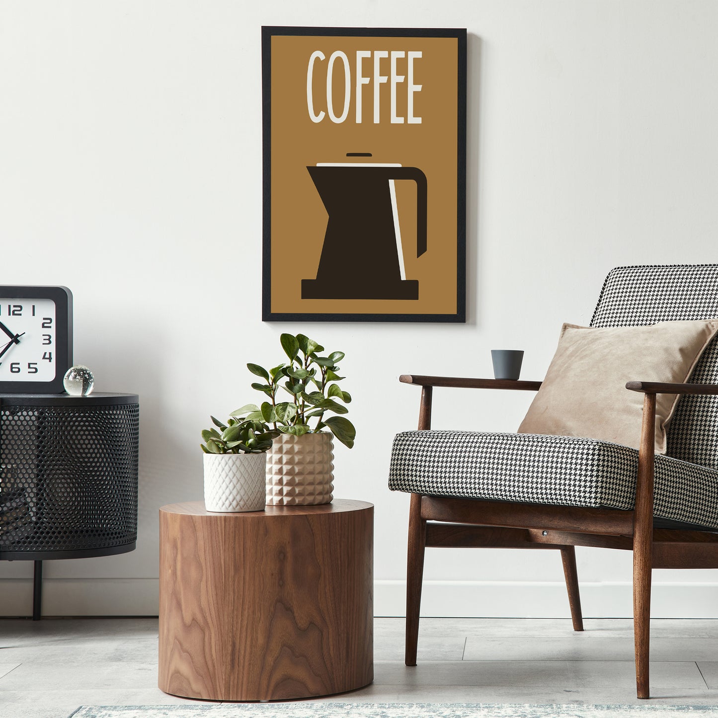 Retro Coffee Minimalist Poster