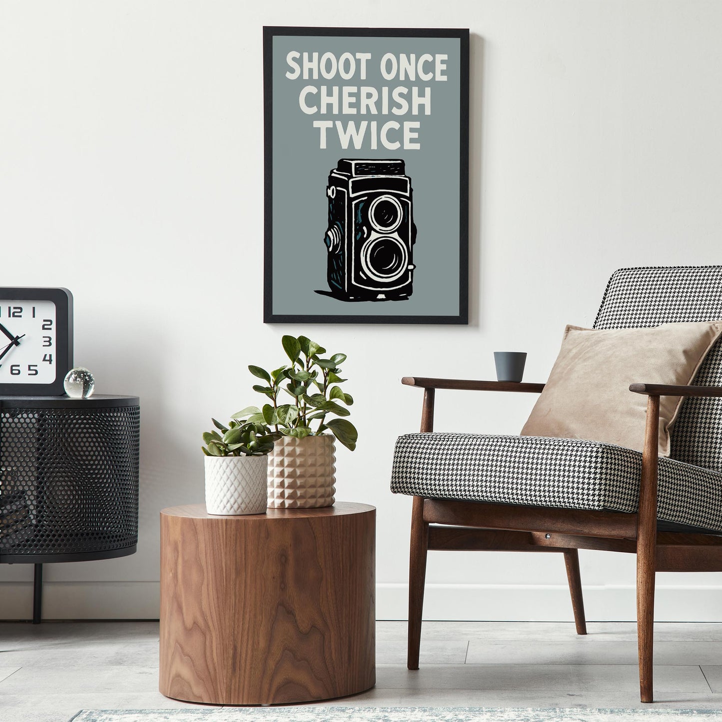 Analog Camera Quote Poster