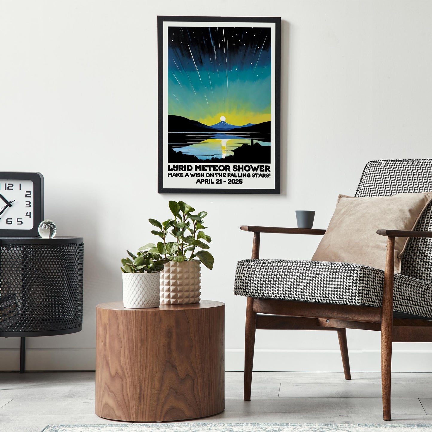 Meteor Shower Night Print