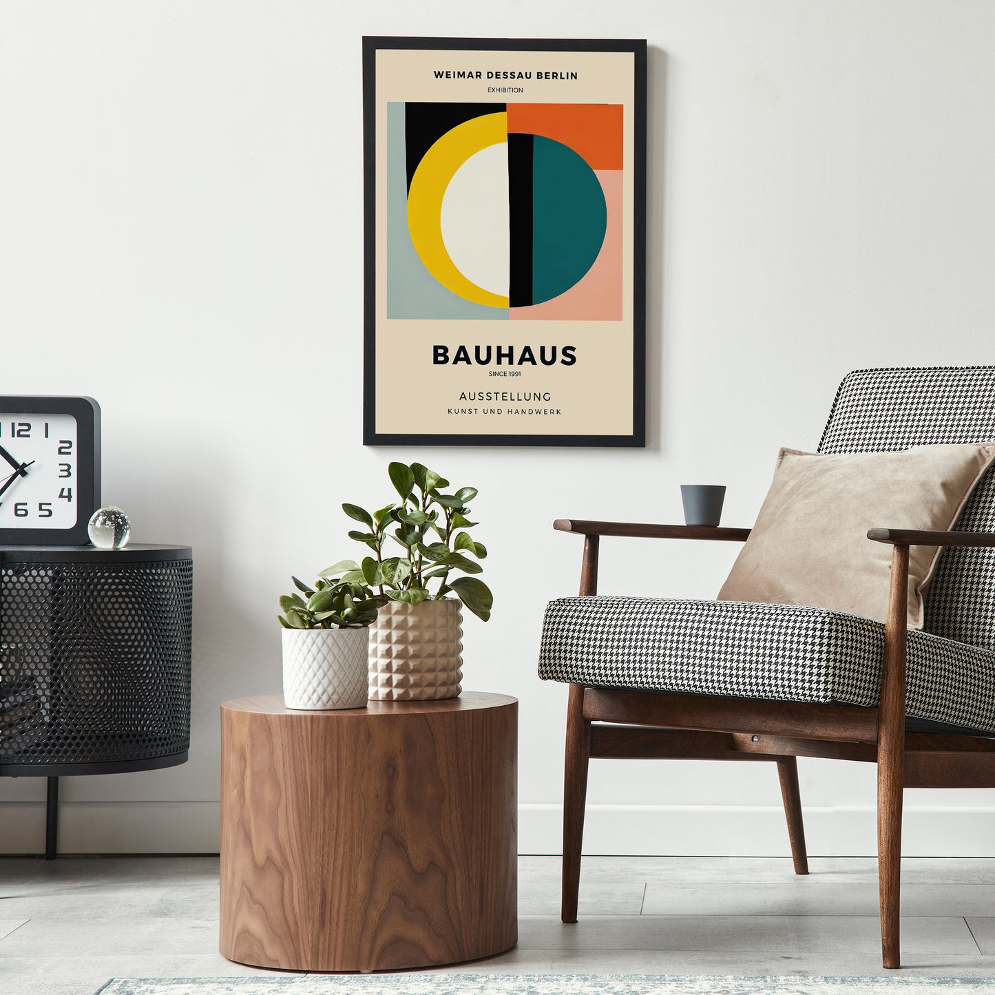 Techtonic Elegance Bauhaus Poster