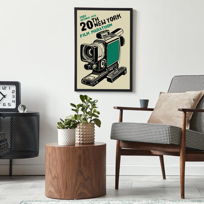 New York Film Marathon Poster