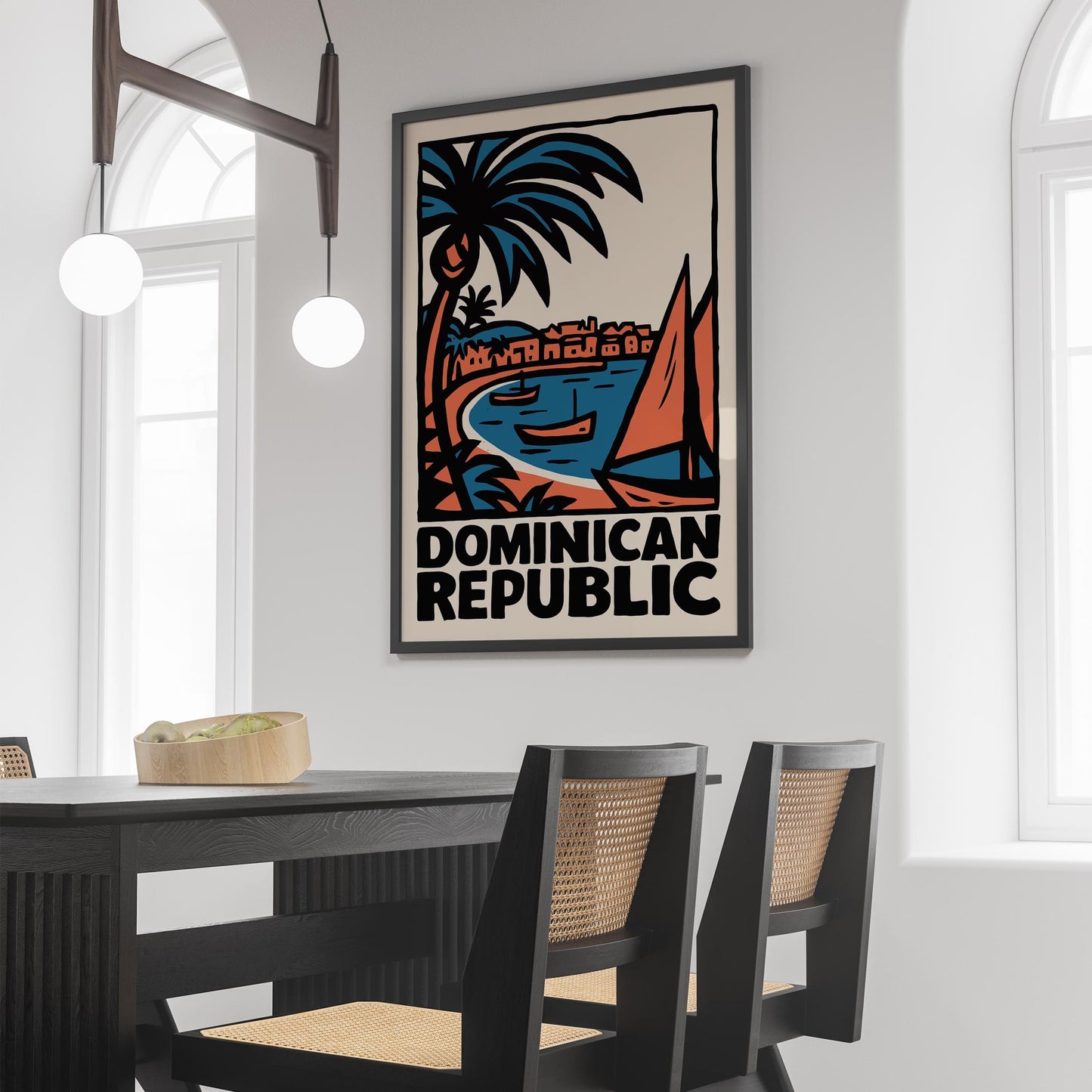 Dominican Republic Travel Poster