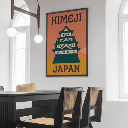 Himeji Castle Japan Poster