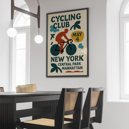 Cycling Club NYC Poster