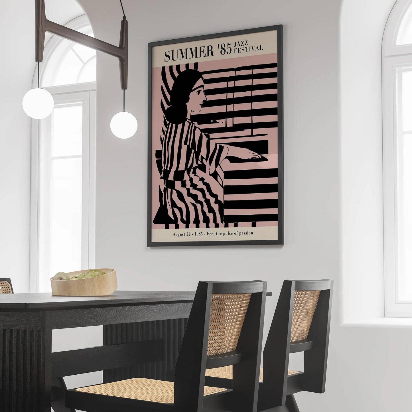 Summer 1985 Jazz Festival Poster