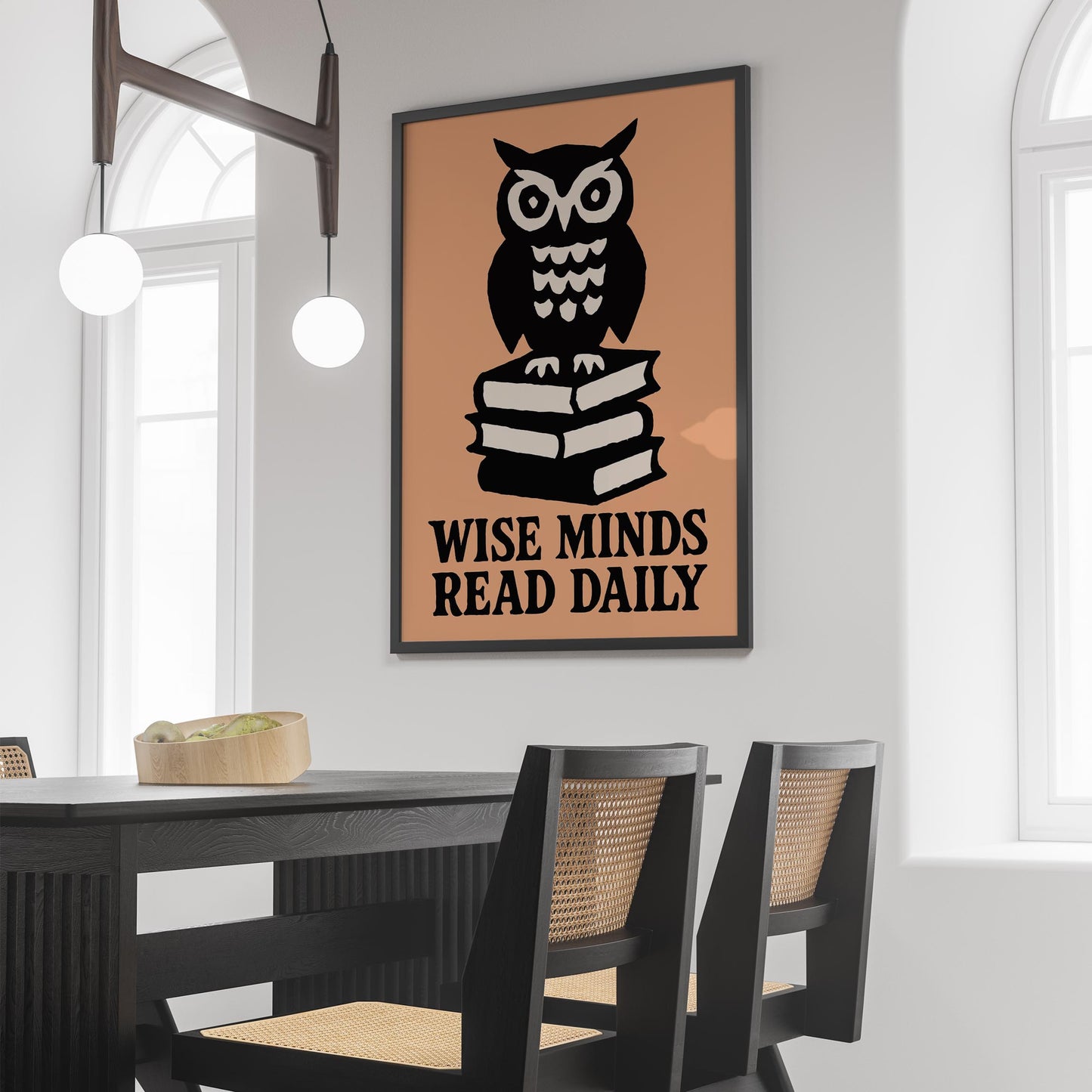 Wise Owl Poster Print