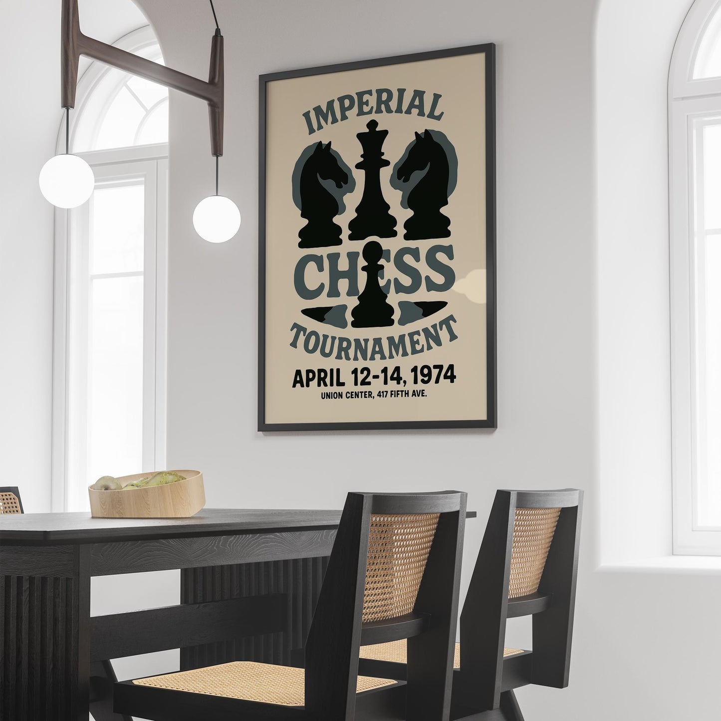 Chess Tournament Poster