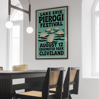 Pierogi Festival Vintage Poster