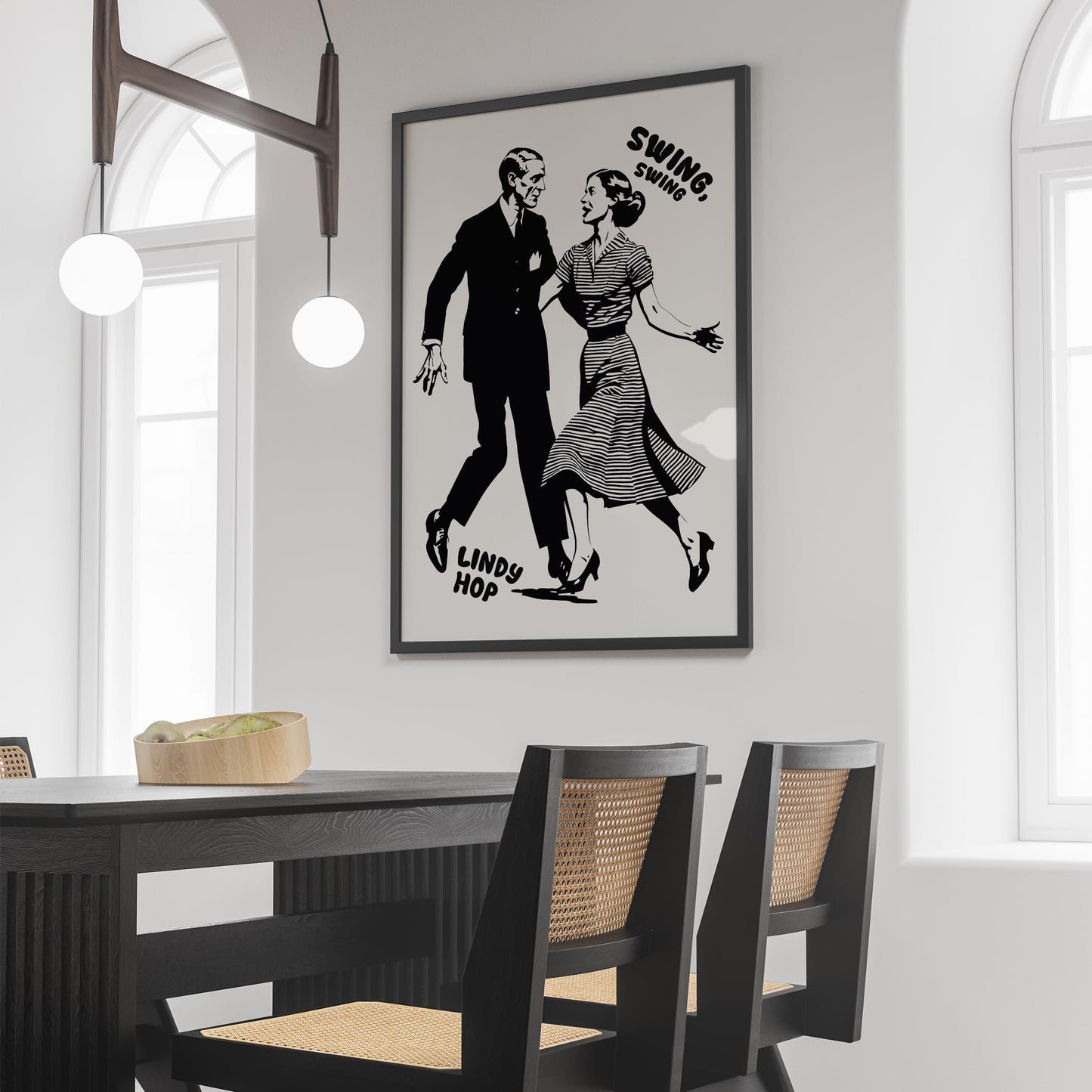 Lindy Hop Dance Poster
