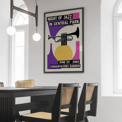 Central Park 2002 Jazz Festival Poster