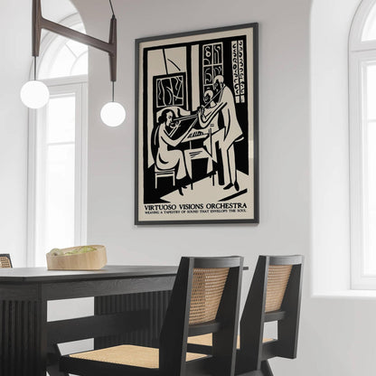 Vintage Orchestra Poster Print