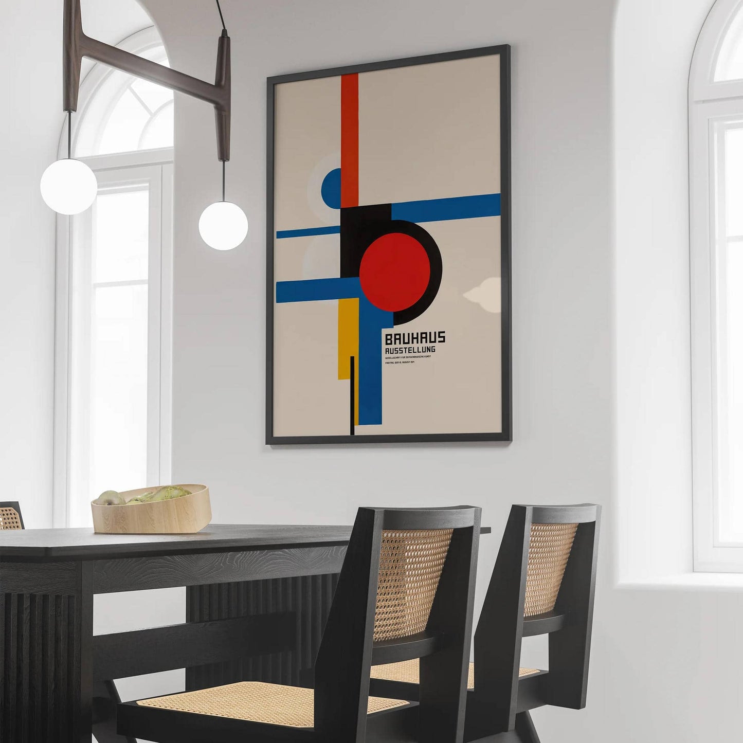 Bauhaus Ausstellung Shapes Poster