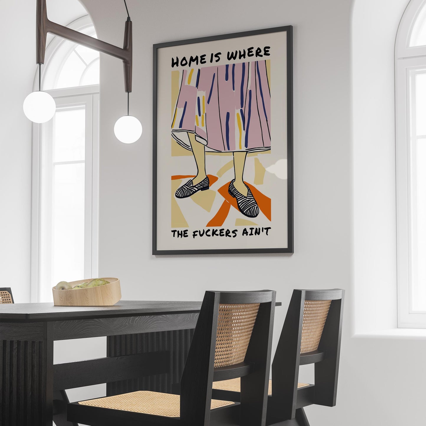 Home Is Where The F*ckers Ain’t Poster