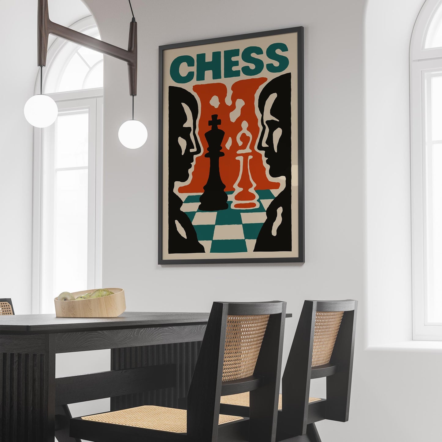 Chess Poster Wall Art