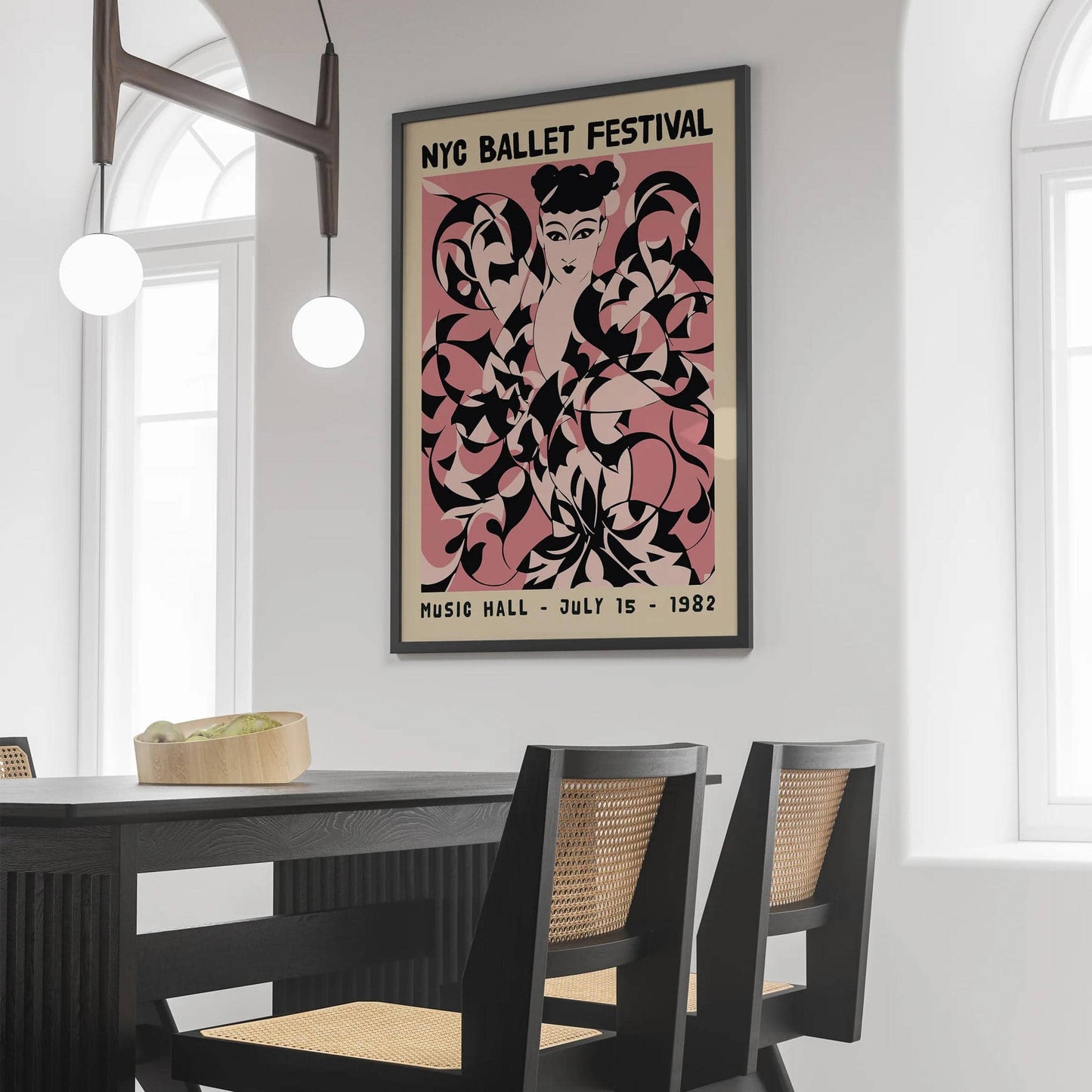 NYC Ballet Festival 1982 Art Print