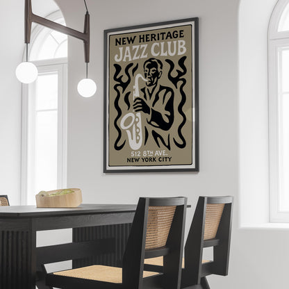 New Heritage Jazz Club Poster