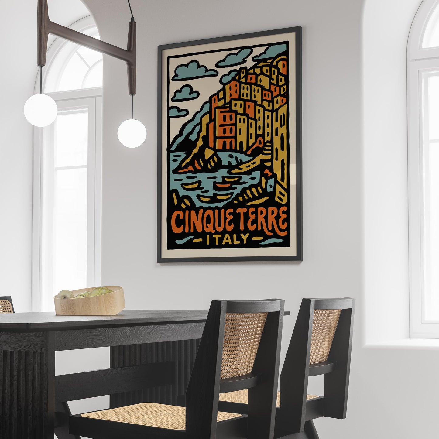Cinque Terre Travel Poster