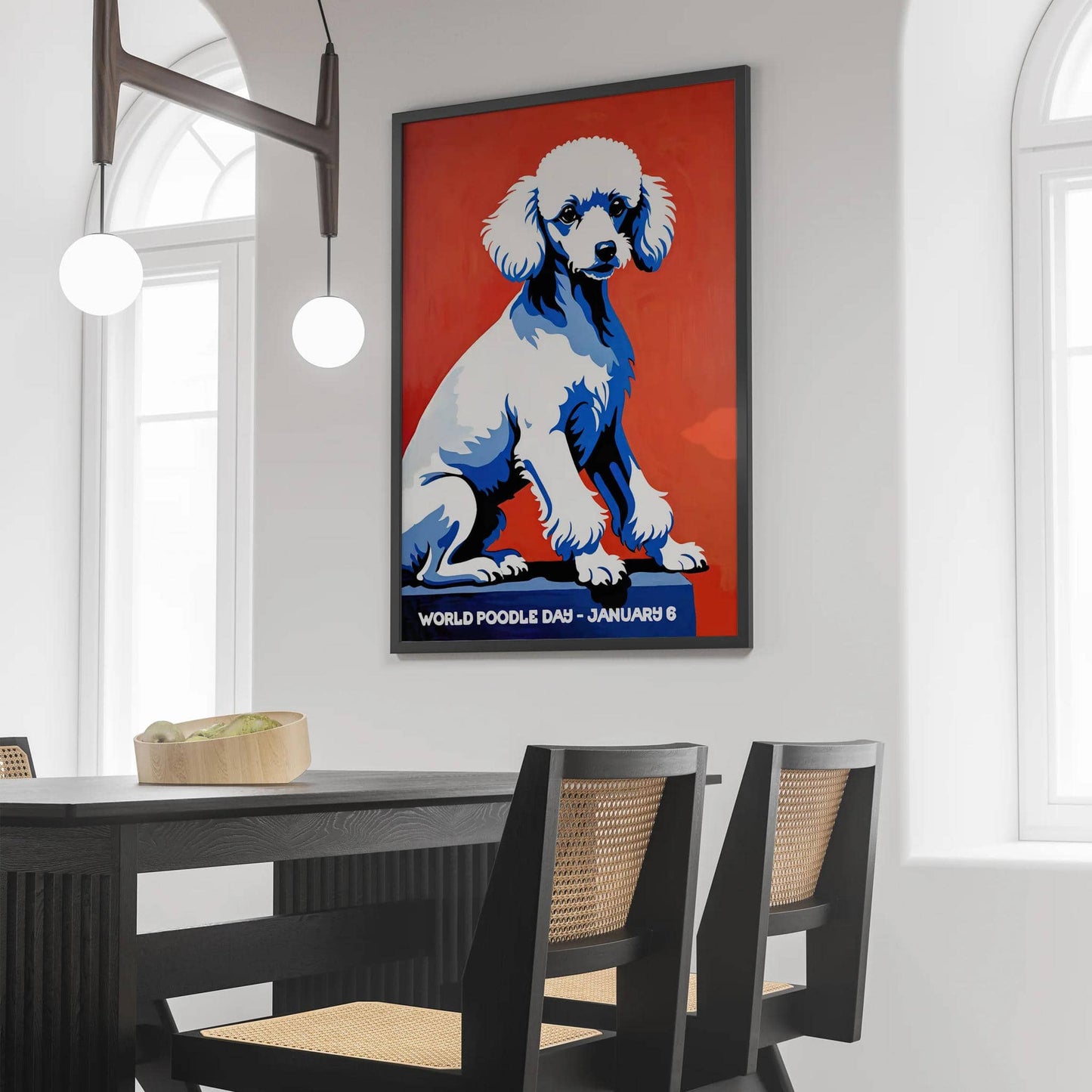 World Poodle Day Cute Art Print