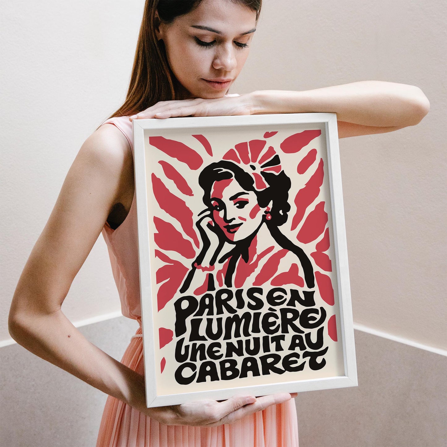 Paris Lumiere Cabaret Poster