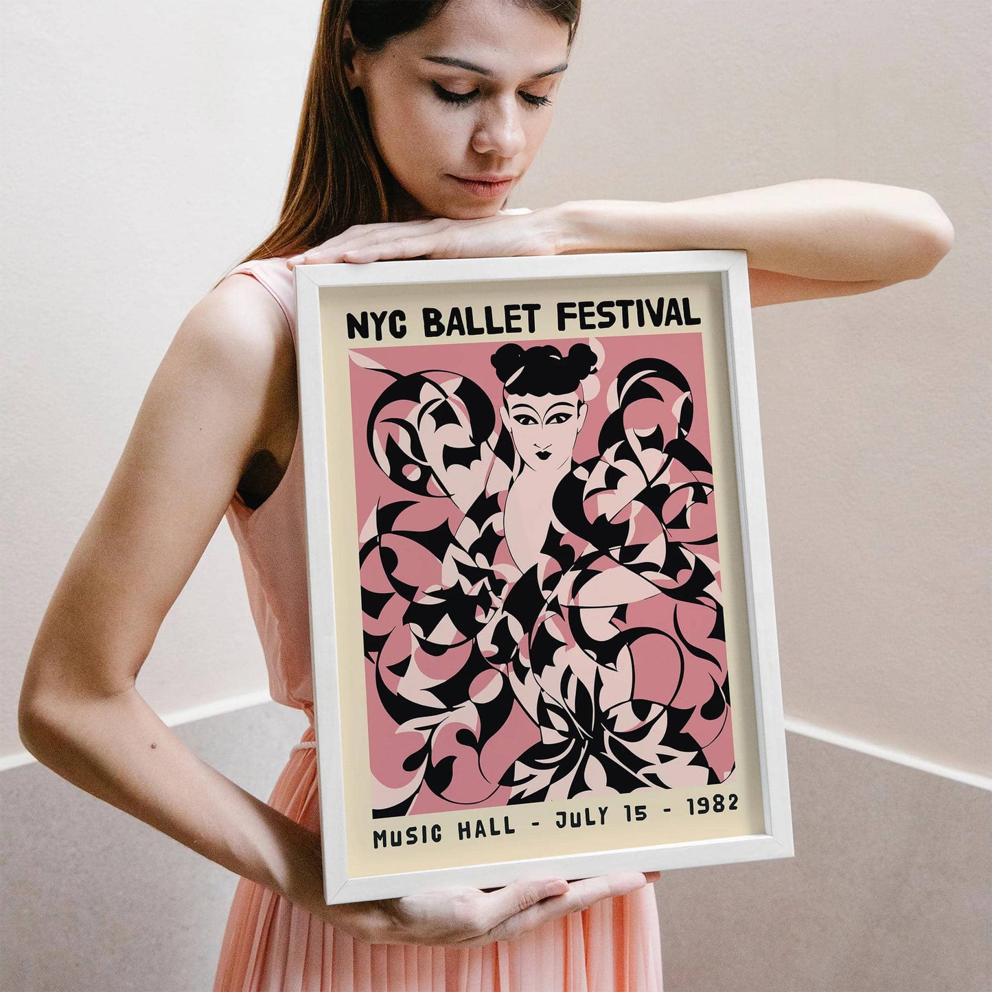 NYC Ballet Festival 1982 Art Print