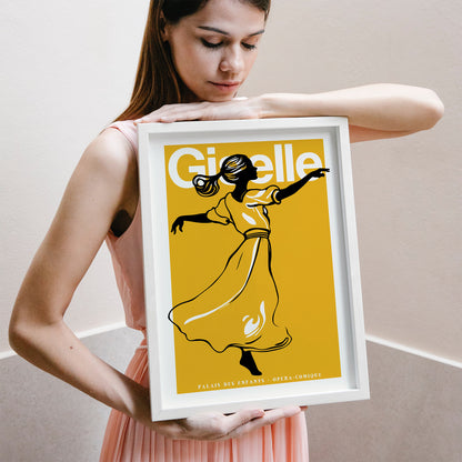 Giselle Retro Ballerina Prints