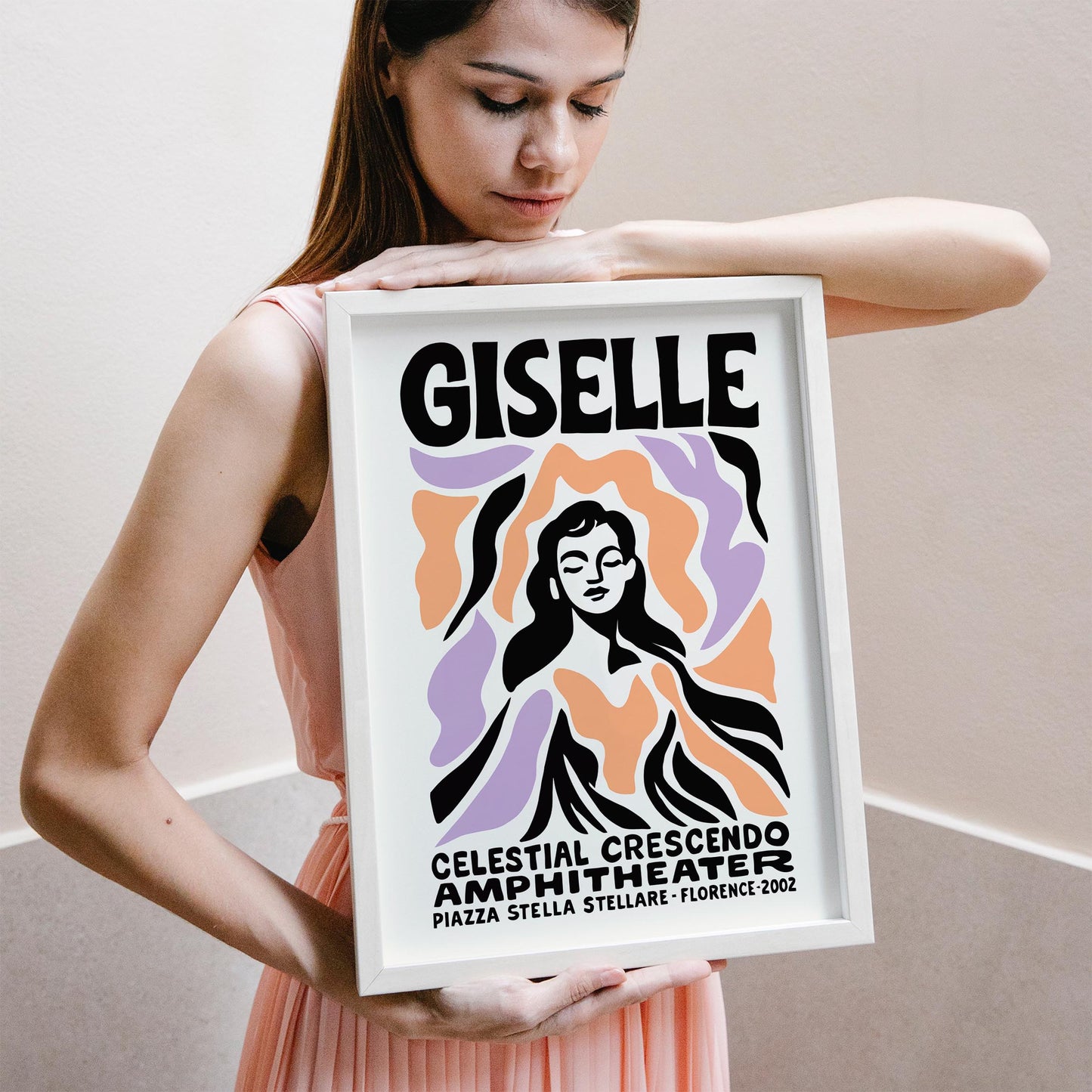 Giselle Retro Theater Poster