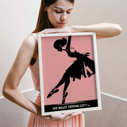 NYC Ballet Festival 1998 Wall Art Print