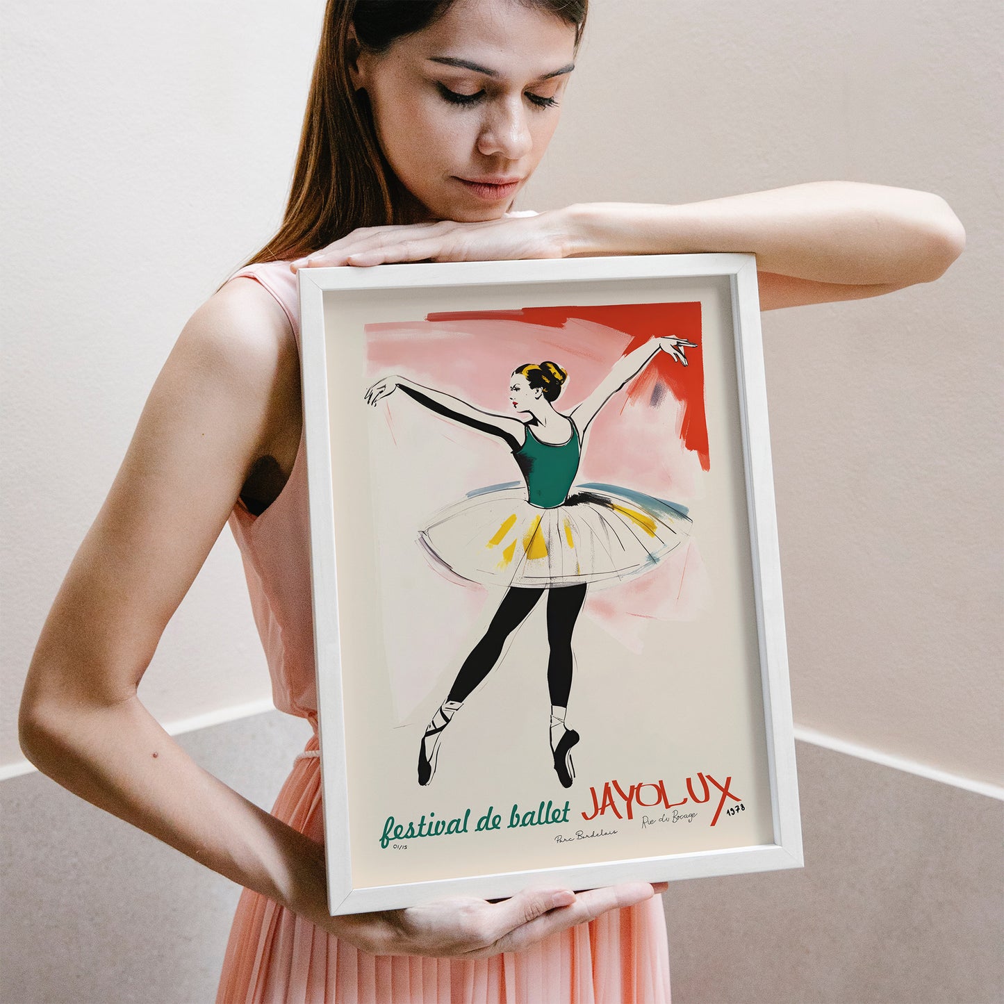 Jayolux Ballet Vintage Poster