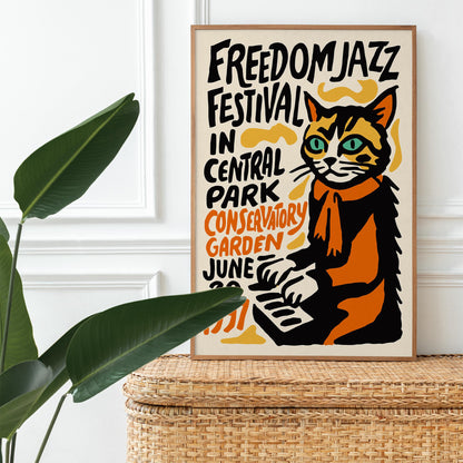 Freedom Jazz Festival Poster