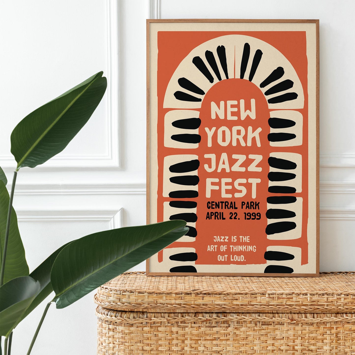 New York Jazz Fest 1999 Wall Art Print
