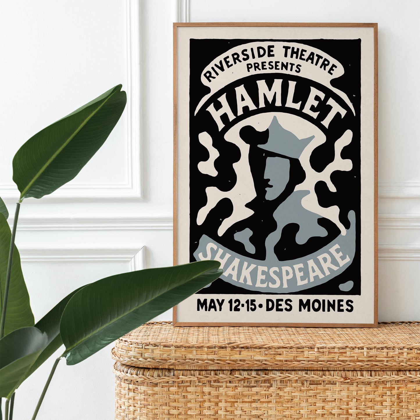 Hamlet Shakespeare Poster Print