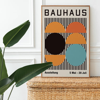 Bauhaus Ausstellung Geometric Art Print