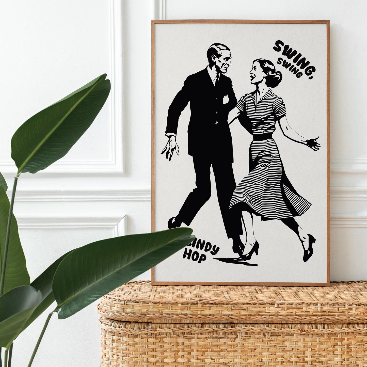 Lindy Hop Dance Poster