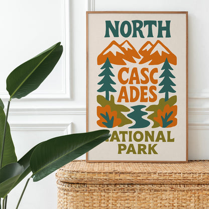 North Cascades Park Poster