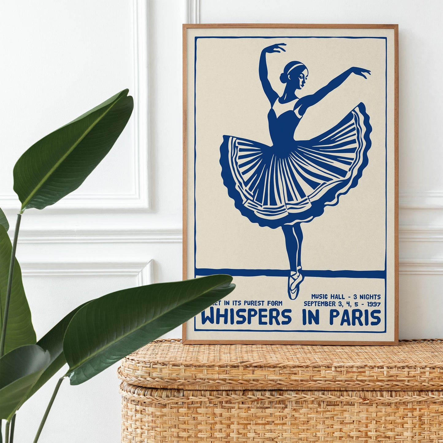 Paris Ballet Poster Print