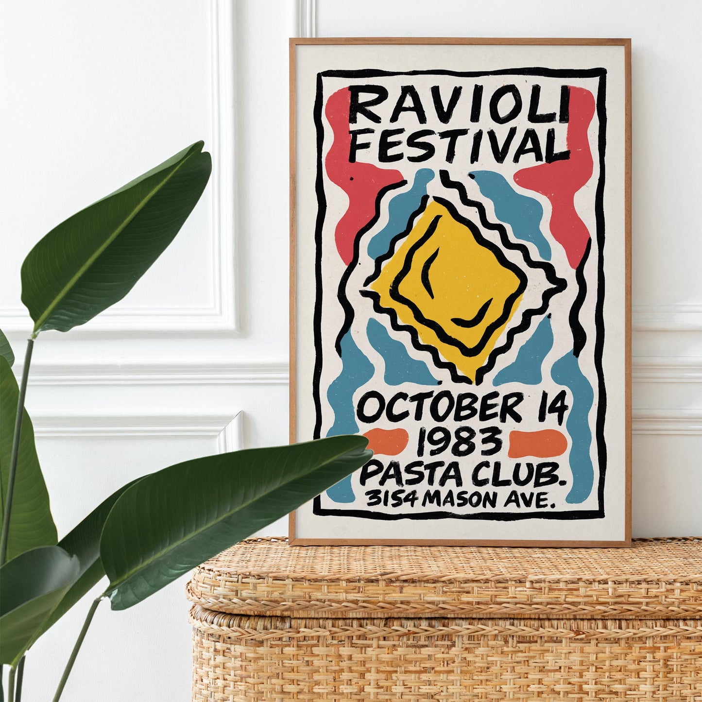 Ravioli Festival Poster Print